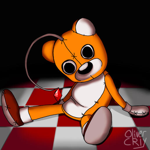 Tails Doll Drawn from Memory